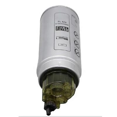 P550778 Filtre de séparateur de carburant et d'eau pour tracteur PL270 PL420 Filtre en papier fer