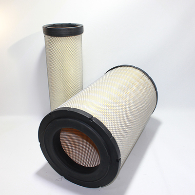 Élément de filtre à air en fibre de verre pour moteur de camion P777868 P777869 11033996 11033997