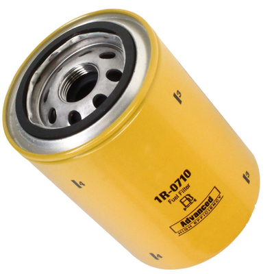 Filtre à carburant pour chariots de pellets 1R0710 avec numéro de référence 1R-0710 et papier filtre