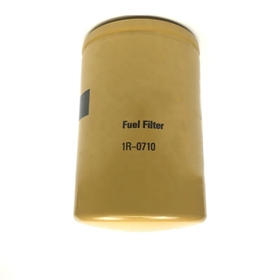 Filtre à carburant pour chariots de pellets 1R0710 avec numéro de référence 1R-0710 et papier filtre