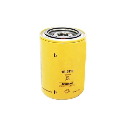 Filtre à carburant pour chariots de pellets 1R0710 avec numéro de référence 1R-0710 et papier filtre