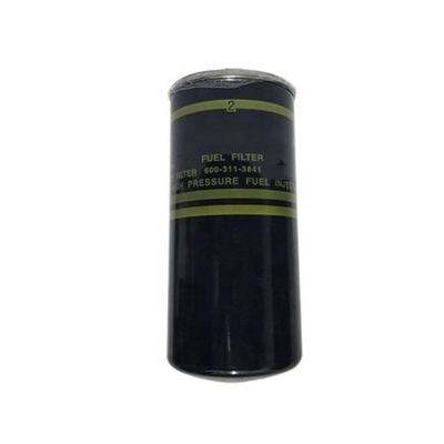 Filtre à carburant en fer et en papier filtre 6D125 600-319-3841 P502480 6003113841 pour pièces de pelles