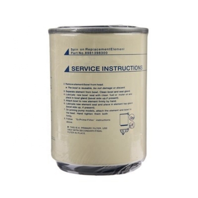 Moteurs diesel pour tracteurs Hydwell Parties 8981398300 FS195511500627 20450423 BF1360 Filtre à carburant